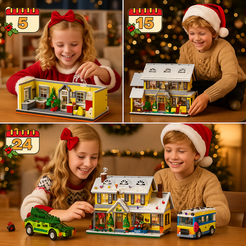 The Enchanted Christmas Countdown Village